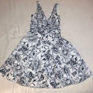 Floral Fit & Flare Dress
